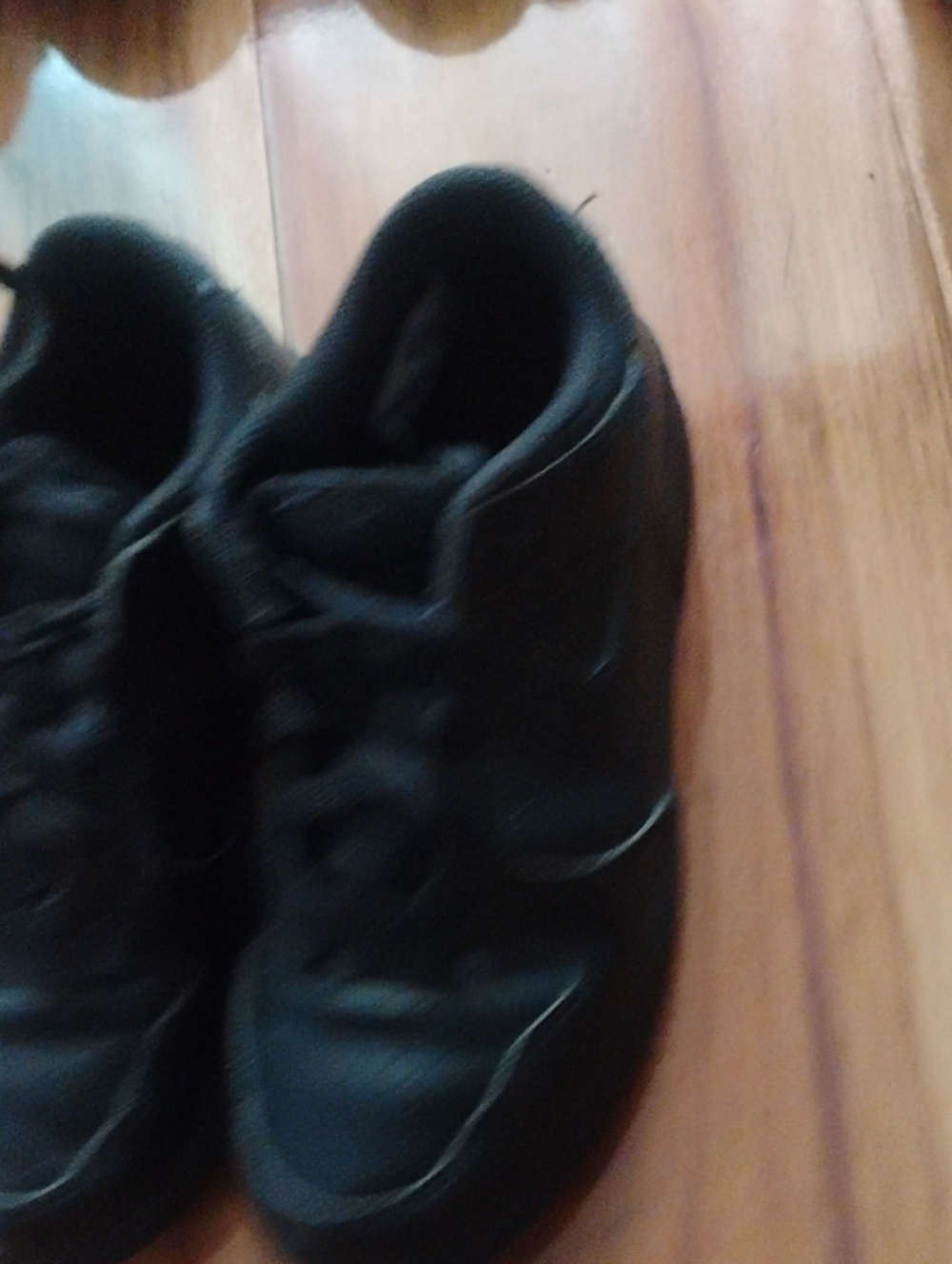 Men's Black Athletic Sneakers - Comfortable Everyday Running Shoes